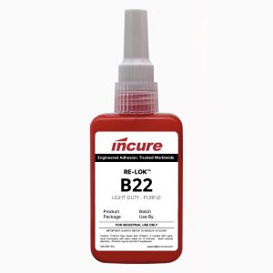 Incure Re-Lok™ B22 Purple Threadlocking Adhesive (Light Duty) - 50ml / 250ml